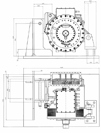 Třísystémová lokomotiva 109E ŠKODA (380 ČD) Schéma trakčních obvodů 109E Tato lokomotiva Bo Bo o výkonu 6000 kw a s max.