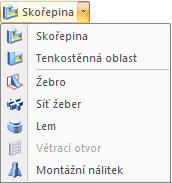 UTB ve Zlíně, Fakulta technologická 94 Úkos Příkaz vytvoří úkosy na součástce. Jako první je nutné zadat rovinu, od které se bude úkos odměřovat.