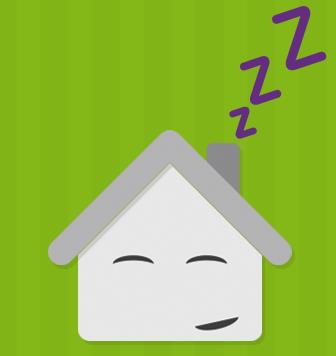 22:00 Spánek Pouhým kliknutím na tlačítko "Dobrou noc" se celá domácnost octne v režimu spánku.
