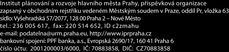 OZNÁMENÍ o projednání návrhu technické novely nařízení RHMP, kterým se stanovují obecné požadavky na využívání území a technické požadavky na stavby v hlavním městě Praze ( Pražské stavební předpisy