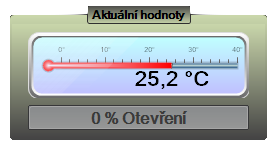 Nastavení prvků systému Do okna nastavení prvků se dostaneme z hlavní nabídky.