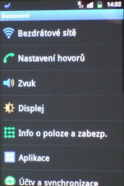 Obra zek 2. Uka zka operac nı ho syste mu Android Obra zek 3.