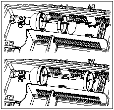 3.5 Panel na ampulové lišty Panel na ampulové lišty WM 8771 30 dostupný jako příslušenství, může být na požádání umístěn do horní části kufru (horní přepážky musí být v odpovídající pozici).
