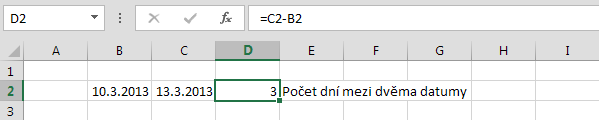 Obrázek 0-9: Rychlá analýza dat 5.1.3 Datum a čas v Excelu Excel ukládá kalendářní data jako pořadová čísla.