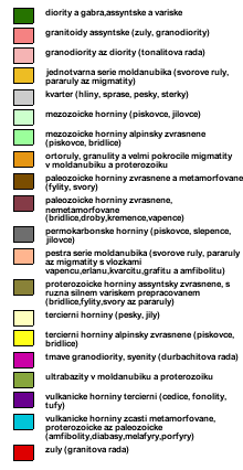 průlomovým údolím Lužické Nisy u Machnína-Hamrštejna, vrchol Ještědu, Hlubocký hřbet).