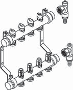 Uzavírací a napojovací technika minimální odběr 600560 600565 Adaptér pro napojení na rozdělovač nebo šroubení 3/4'' eurokužel Šroubení s vnějším kónusem k napojení druhého konce trubky na rozdělovač