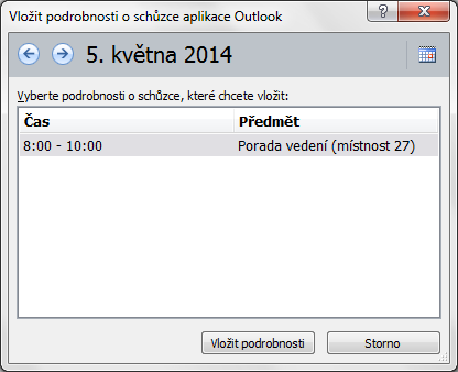 Kapitola 2: Karta Domů 24 Ve OneNote se na začátek odstavce úkolu vložil příznak praporku. Při přiblížení se praporku se v okně zobrazí datum zahájení a datum splnění úkolu.