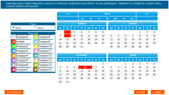 Záložka Seznamy pak umožňuje správu předem nahraného seznamu pro black list, white list, PIN kody, pokud je Vaše služba ve variantě Expert.