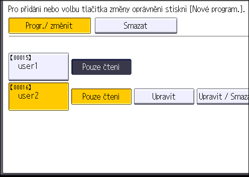 6. Prevence úniku dokumentů V případě, že jsou soubory nepřístupné, požádejte správce uživatele, aby zresetoval přístupová práva k souborům. 1.