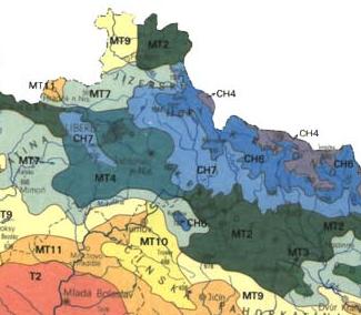 2.2 Základní charakteristiky stavu ţivotního prostředí v dotčeném území 2.2.1 Klimatologická charakteristika I/58 - OSTRAVA ULICE PLZEŇSKÁ, NOVÁ BĚLÁ, I/56 - Klimatické podmínky města Desná jsou dány