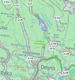 2.2.5.2 Půdní fond I/58 - OSTRAVA ULICE PLZEŇSKÁ, NOVÁ BĚLÁ, I/56 - Převládajícím půdním typem jsou modální podzoly, v oblasti vodních toků fluvické a modální gleje.