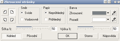 Vybrali jsme dva, které popíšeme detailněji, a ponecháme na vyučujícím, jak tuto problematiku rozvede. Principy ovládání jsou u většiny efektů velmi podobné.