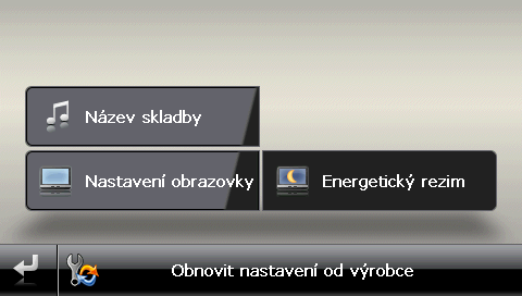 Přizpůsobení nastavení Přizpůsobení nastavení přístroje Zde uvedená nastavení jsou identická se základními nastaveními pro provoz, která již byla popsána v kapitole Základní nastavení pro provoz.