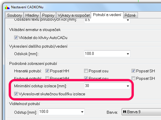 Export otopné soustavy do PROTECHu Pokud jste již jednou export provedli, je nyní možné vytvořit z půdorysu a schématu znovu.