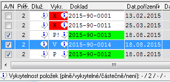 6 Modul zásoby - Objednávky Stiskneme tačítko OK.