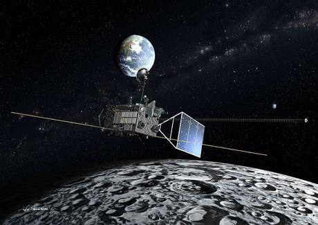 Obr.3. Počty všech startů kosmických sond k Měsíci v letech 1959 až 2007 Kaguya (SELENE) odstartovala Japonská kosmická sonda Kaguya (SELENE) odstartovala z kosmodromu Tanegashima ve čtvrtek 14.
