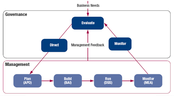 Obrázek 8 Referenční model procesů COBIT 5 (převzato z publikace COBIT 5 [2]) 3.3 Enablery Pojem Enabler v metodice COBIT 5 přibližně odpovídá pojmu IT zdroj z verze metodiky COBIT 4.1.