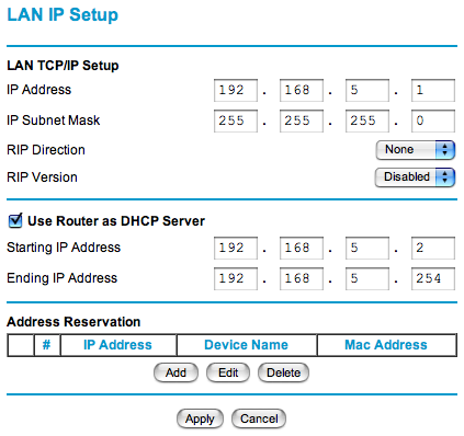 Poznámka: DHCP (Dynamic Host Configuration Protocol) je aplikační protokol z rodiny TCP/IP. Používá se pro automatické přidělování IP adres koncovým stanicím v síti.