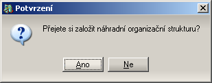 Převod dat z Medicus 2 33 Nebyla dopředu připravena organizační struktura. Při zobrazení tohoto okna zadejte prosím Vaše IČO.