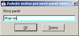 Vzhled programu 55 Šablony V šabloně je zachyceno umístění a obsah panelů ikon v docích. Po instalaci programu je použita základní šablona.