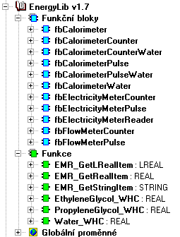 1 ÚVOD Knihovna EnergyLib je standardně dodávaná jako součást programovacího prostředí Mosaic.