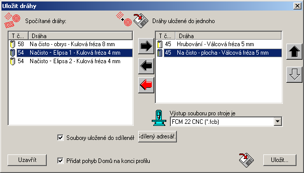 Kliknutím na ikonu Vytvořit dráhu obrábění reliéfu obrobíme načisto druhou eliptickou drážku: obráběná oblast: vybrané vektory vybereme svislou část obrysu loga (bod 11) krok: 1,1 mm strategie: