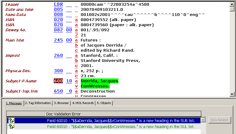 Tlačítko Zobrazit příbuzné se zobrazí v okamţiku, kdy kontrolní program zjistí potenciálně duplicitní záznamy se záznamem, který právě kontrolujete.