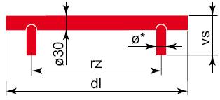 typ J40 Skladové rozměry: rz 350, 650 mm. Atypické rozměry: rz volitelná do 2500 mm ( 3000 mm ). VS. 90 mm nebo libovolně (min.