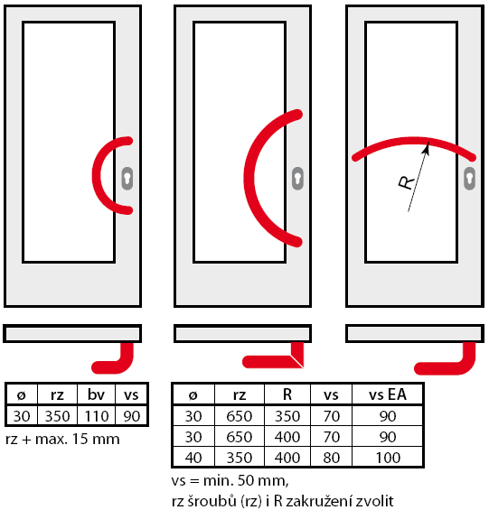 typ D typ E typ EA D typ/rz. RAL NEREZ MAT NEREZ LESK D350 1 200 Kč 1 690 Kč 1 740 Kč E Ø30, EA Ø30 typ/rz. RAL NEREZ MAT NEREZ LESK E30-650 1 880 Kč 2 500 Kč 2 550 Kč E Ø40, EA Ø40 typ/rz.