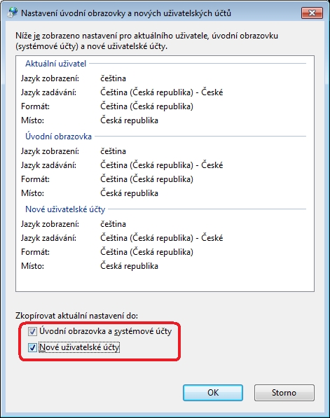 10) Na nově otevřeném okně zatrhněte oba checkboxy a potvrďte tlačítkem OK.