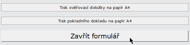 Výtisk doložky připojte předepsaným (neoddělitelným) způsobem k vytištěnému dokumentu. Vytištěný dokument spolu s ověřovací doložkou tvoří cílový výstup autorizované konverze.