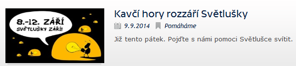 Interní komunikace - CSR aktivity Zapojení zaměstnanců do aktivit společenské odpovědnosti v souladu se CSR strategií České televize.