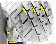 182 Péče o vozidlo Jestliže pneumatika ztrácí tlak, rozsvítí se červeně kontrolka w. Okamžitě zastavte a zkontrolujte tlak vzduchu v pneumatice. Kontrolka w 3 92.