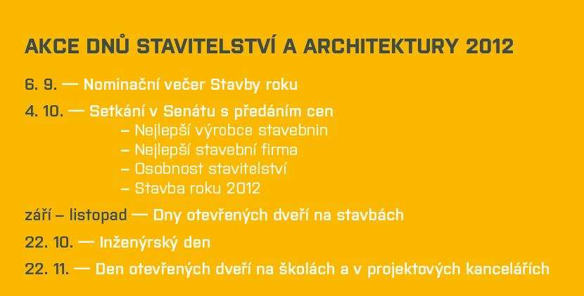 října 2012 v Senátu Parlamentu ČR. Dne 4. 10. 2012 bude v Senátu Parlamentu ČR v Praze u příležitosti 6.