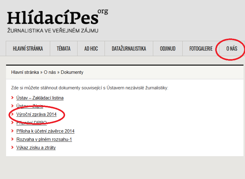 Peníze na provoz Informace snadno k naezení u nás na webu Havní osa: HídacíPes.