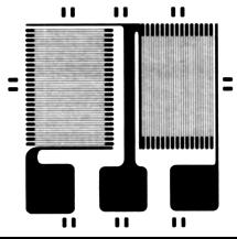 1.1 KOVOVÉ TENZOMETRY PRINCIP Změna ohmického odporu je způsobena změnou průřezu drátku (fólie), měřicí mřížky a její délky.