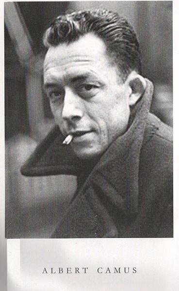 ALBERT CAMUS - Filozof a spisovatel, který ve svých dílech hledal neustále odpověď na otázku Jak se má chovat člověk, který nevěří ani v Boha, ani v sílu rozumu.