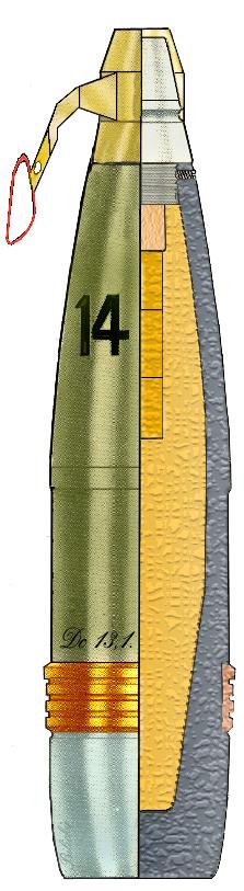 47 mm Sprgr.Patr. 36(t) Čs. značení (4 cm O.N.GR.VZ.