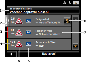 V okně POPIS TRASY klepněte na Možnosti > Vygenerovat původní trasu. 5.7.