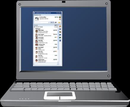 Laptop Mobilní pracovník Jednotný uživatelský přístup