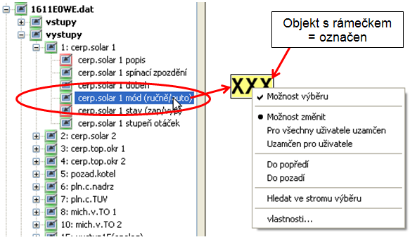 40 Vložení hodnot Vložení hodnot se provádí označením požadované hodnoty ve vyhledávacím stromu a tažením myši na požadované místo na stránce ("Drag & Drop").