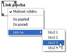 77 Přehled funkcí UVR16x2 Velikost tohoto odkazu (= kontaktní plochy) v grafice může být nastavena táhnutím za rohy plochy.