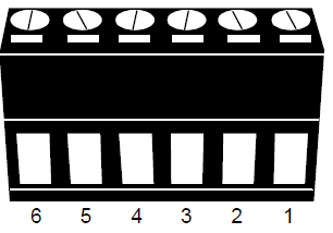 PŘÍLOHA 2 PIN CONFIGURACE 6-pin externí I/O konektor se svorkovnicí Konektor se svorkovnicí 6-pin PIN FUNKCE POPIS 1 GND ZEM 2 RS485-A RS485-A 3 RS485-B RS485-B 4 EXTERNÍ RELÉ COM 5 EXTERNÍ RELÉ NO