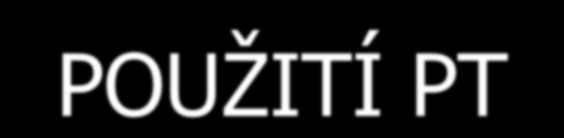 POUŽITÍ PT a) STABILNÍ ELEKTRÁRENSKÉ TURBÍNY. Záložní energetické zdroje v odběrových špičkách. b) LOKOMOTIVNÍ TURBÍNY. Pohon alternátoru pro výrobu stejnosměrného proudu trakčních motorů.