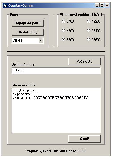 souboru se zobrazí v poli vedle tlačítka Programuj. Poté zaškrtneme políčka Před programováním smazat čip a Programovat Flash. Není sice nutné před programováním paměť mazat, ale je to doporučeno.