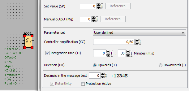 2.2 Program pro regulaci teploty a prostředí LOGO! Soft Comfort V6.0. Základem spojité automatické regulace je ústřední člen regulátoru, jenž je v tomto případě funkční blok PI regulátor, viz obr. 26.