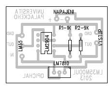 Příloha 4: Návrh převodníku pro LM35 Datové listy součástek, viz [přl.9].