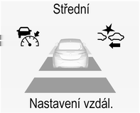 182 Řízení vozidla a jeho provoz Překročení nastavené rychlosti Vždy lze jet rychleji, než je zvolená nastavená rychlost tak, že stisknete plynový pedál.