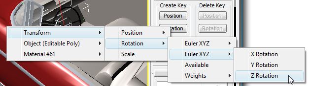 Skript ListCon automaticky přiřadí dva ovladače Position a Rotation, které vám umožní řídit lokální orientaci kamery.