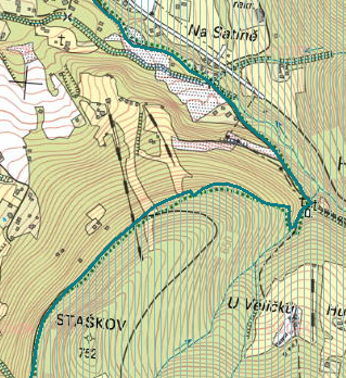 Obr. 9: Situační mapa polohy lokalit soustavy Natura 2000 ve vztahu k zájmovému území (zdroj: CENIA).